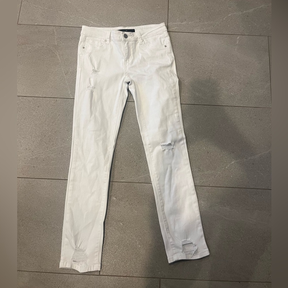 White skinny joes jeans